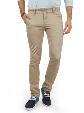 Colored Slim Fit Mid Rise Chino