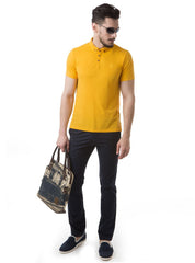 3 Buttons Short Sleeve Polo Tee shirt