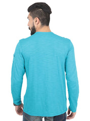 Premium Over Dyed Slub Long Sleeves Henley